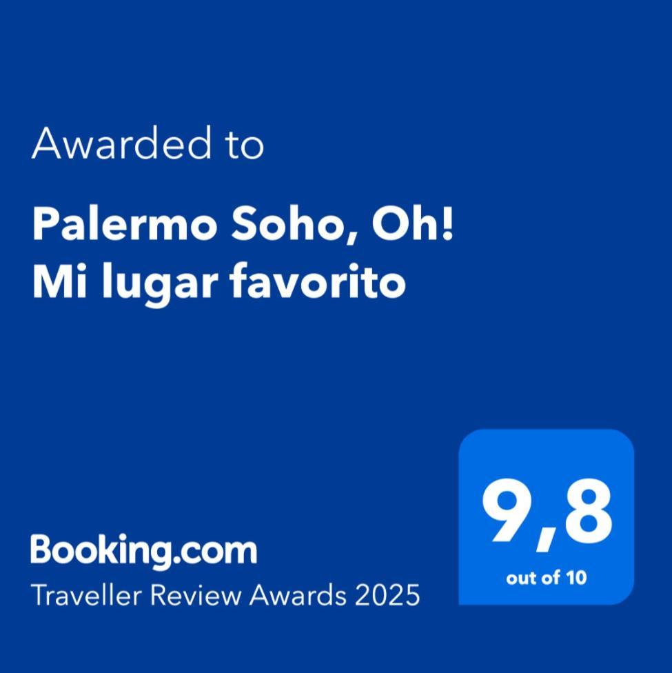 ブエノスアイレスPalermo Soho, Oh! Mi Lugar Favoritoアパートメント エクステリア 写真